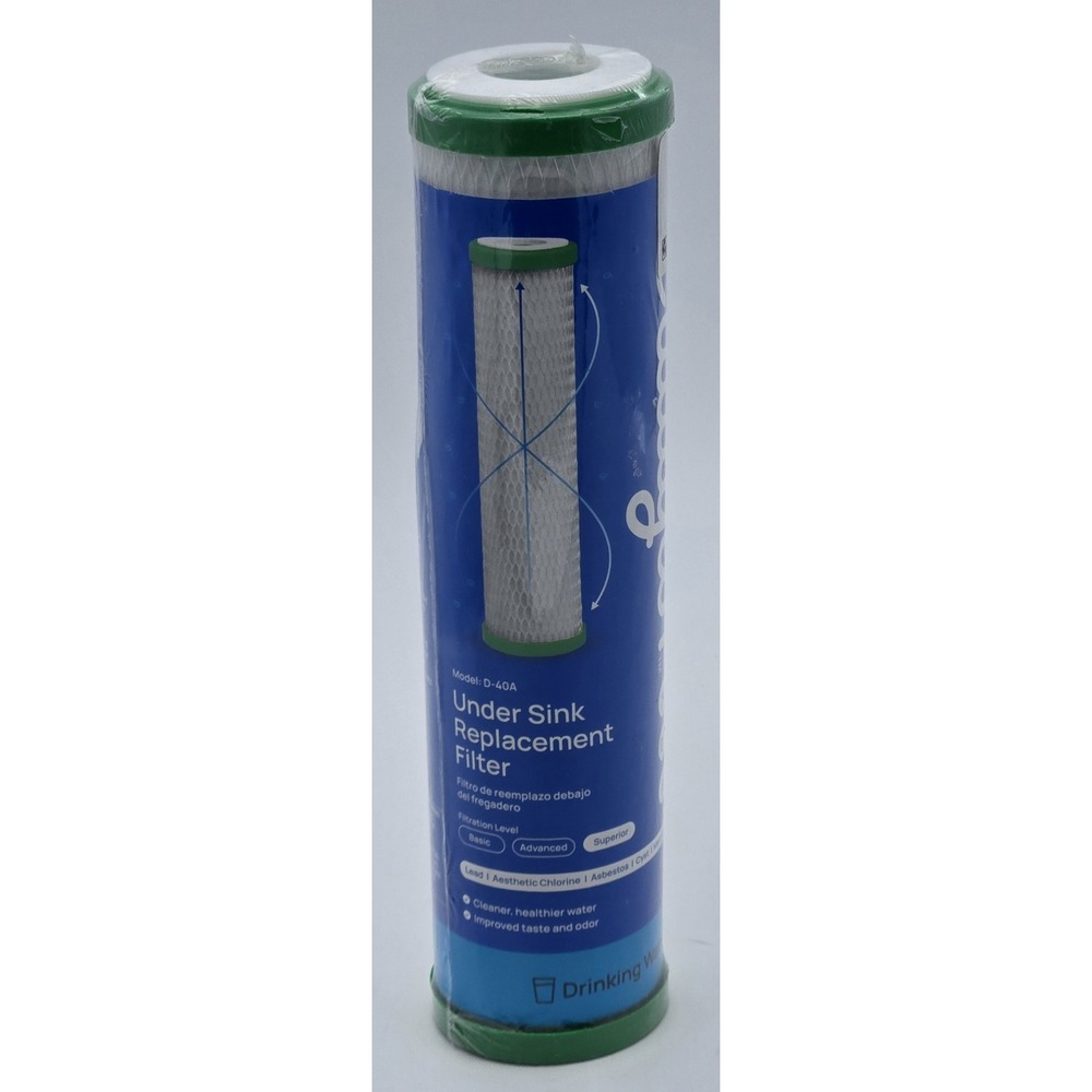 Culligan D-40A Replacement Water Filter Cartridge Single Pack White‎ New